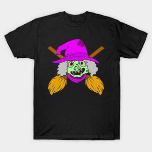 Halloween pictures on t-shirt for children witch T-Shirt